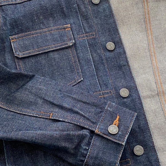 A.P.C Indigo Work Denim Jacket - Picture 5 of 6